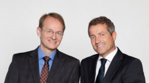 Prof. Dr. Götz-Andreas Kemmner und Dr. Bernd Reineke, Geschäftsführer der Abels & Kemmner GmbH
