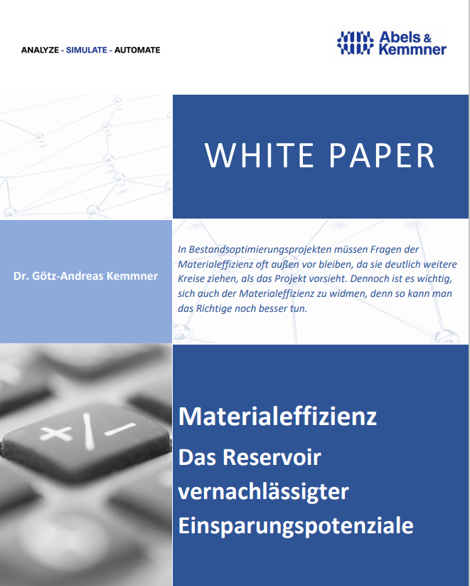 White Paper Materialeffizien | Abels & Kemmner