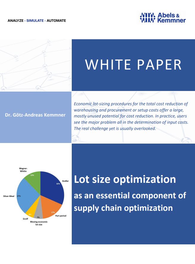 White Paper - Lot Size Optimization | Abels & Kemmner